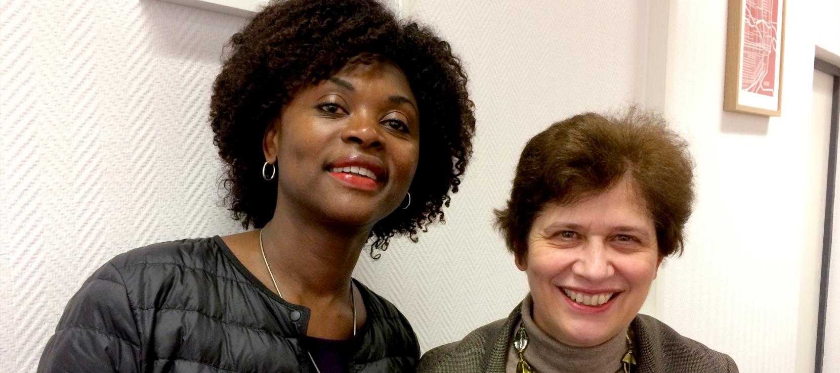 Hawa Keita-Meyer et Martine Novic Hawa Keita-Meyer et Martine Novic