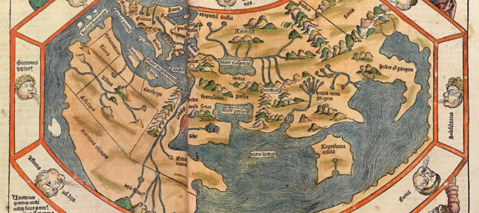 Carte Antiquité-Monde Carte du Monde en période antique
